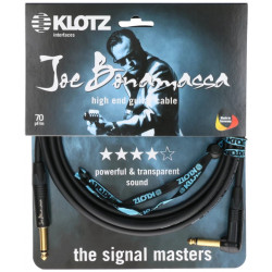 KLOTZ JOE BONAMASSA GUITAR CABLE ANGLED 3M
