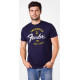 FENDER T-SHIRT BAJA BLUE L