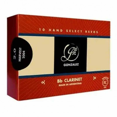 GEWA Gonzales Regular Cut Bb Clarinet 4.0 10 шт (737.369)
