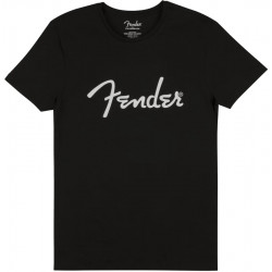 FENDER T-SHIRT SPAGHERRI LOGO MEN'S BLACK M