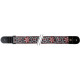 GEWA Guitar Straps F&S Folk Jacquard Red-White (531.066)