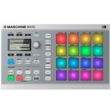 NATIVE INSTRUMENTS MASCHINE MIKRO MKII WHITE