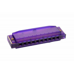 Hohner Beginner Translucent Harp M5256 C-major (Purple)