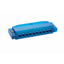 Hohner Beginner Translucent Harp M5252 C-major (Blue) 