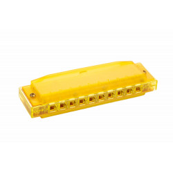 Hohner Beginner Translucent Harp M5251 C-major (Yellow) 