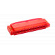 Hohner Beginner Translucent Harp M5254 C-major (Red)