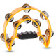 GEWA Jingle Wreath Half Moon 20 Jingles Yellow (841.575)