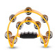 GEWA Jingle Wreath Half Moon 20 Jingles Yellow (841.575)