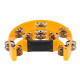 GEWA Jingle Wreath Half Moon 20 Jingles Yellow (841.575)