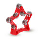 GEWA Jingle Wreath Star 14 Jingles Red (841.552)