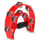 GEWA Jingle Wreath Half Moon 20 Jingles Red (841.572)