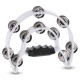 GEWA Jingle Wreath Half Moon 20 Jingles White (841.578)