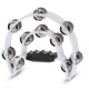 GEWA Jingle Wreath Half Moon 20 Jingles White (841.578)