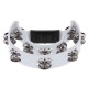 GEWA Jingle Wreath Half Moon 20 Jingles White (841.578)