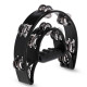 GEWA Jingle Wreath Half Moon 20 Jingles Black (841.574)