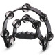 GEWA Jingle Wreath Half Moon 20 Jingles Black (841.574)