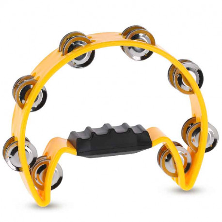 GEWA Jingle Wreath Half Moon 14 Jingles Yellow (841.545)