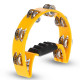 GEWA Jingle Wreath Half Moon 14 Jingles Yellow (841.545)