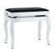 GEWA Piano Bench Deluxe Classic White Gloss (130.350)
