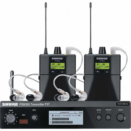 SHURE P3TERA215TWP-H20