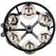 Meinl 5" Hihat Tambourine Stainless Steel Jingles (Meinl THH1BK)