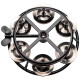 Meinl 5" Hihat Tambourine Stainless Steel Jingles (Meinl THH1BK)