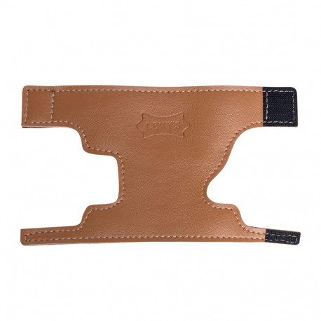 LEVY'S LVG1-VGNTANR LEATHER VALVE GUARD TRUMPET (Vegan Tan)