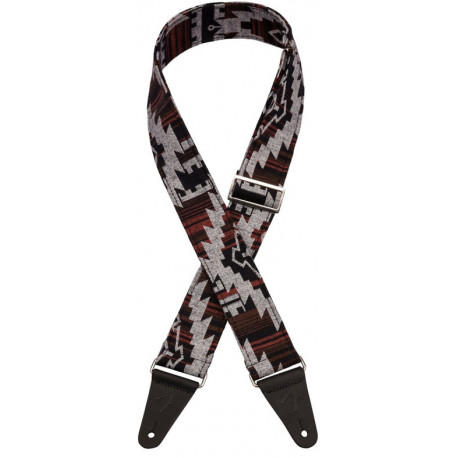FENDER STRAP 2" ZION AZTEC BLACK