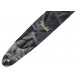 FENDER STRAP TIE DYE LEATHER BLACK
