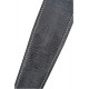 FENDER STRAP 2" ROAD WORN BLACK