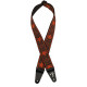 FENDER STRAP 2" PASADENA WOVEN ORANGE SNOWFLAKE
