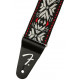 FENDER STRAP 2" PASADENA WOVEN RED SNOWFLAKE