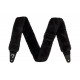 FENDER STRAP 2" POODLE PLUSH STRAP BLACK