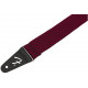 FENDER STRAP 2" MODERN TWEED BLACK/RED