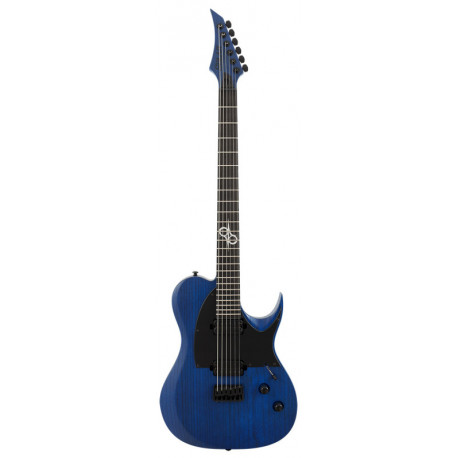 SOLAR GUITARS T2.6BLOP-27+ BLUE OPEN PORE MATTE