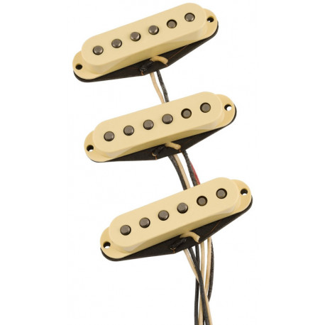FENDER PURE VINTAGE '61 STRATOCASTER PICKUP SET AGED WHITE