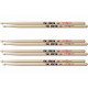 Vic Firth P5B3-5B1 American Classic 5B Drumsticks Value Pack