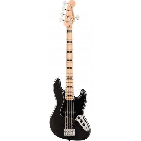 SQUIER AFFINITY SERIES ACTIVE JAZZ BASS V BLACK