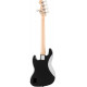SQUIER AFFINITY SERIES ACTIVE JAZZ BASS V BLACK