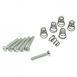 Dimarzio FH1311 Vintage-Style Single-Coil Mounting Hardware Kit (Chrome)