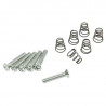 Dimarzio FH1311 Vintage-Style Single-Coil Mounting Hardware Kit (Chrome)