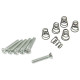 Dimarzio FH1310 Single-Coil Mounting Hardware Kit (Chrome)