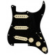 FENDER PRE-WIRED STRAT PICKGUARD CUSTOM SHOP FAT 50'S SSS BLACK