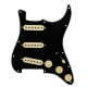 FENDER PRE-WIRED STRAT PICKGUARD ORIGINAL '57/'62 SSS BLACK