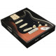 FENDER PRE-WIRED STRAT PICKGUARD ORIGINAL '57/'62 SSS BLACK