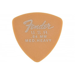 FENDER 346 SHAPE DURA-TONE 0.84 DELRIN PICKS BUTTERSCOTCH BLONDE 12 PACK