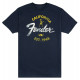 FENDER T-SHIRT BAJA BLUE XXL