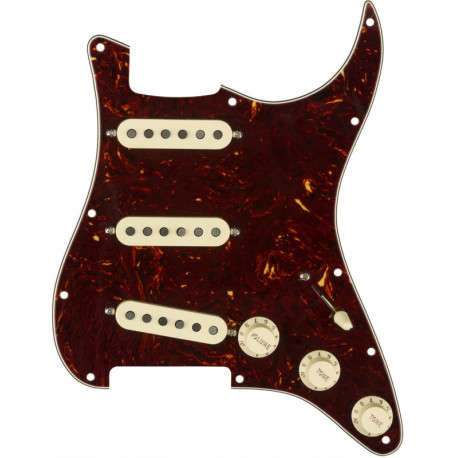 FENDER PRE-WIRED STRAT PICKGUARD TEX-MEX SSS TORTOISE SHELL