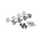FENDER DELUXE "F" STAMP BASS TUNING MACHINE SET - LEFT-HANDED