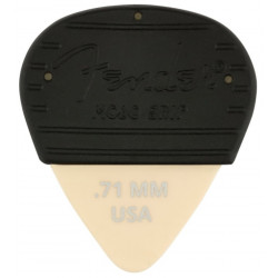 FENDER MOJO GRIP DURA-TONE 0.71 DELRIN PICKS - 3 WHITE